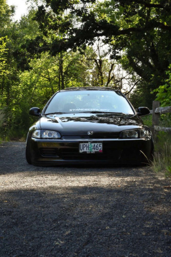 Honda Civic Ex With Bbs Rs And Federal On Air