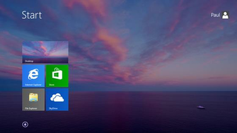 Windows Start Screen With Same Background As Desktop Wallpaper Png