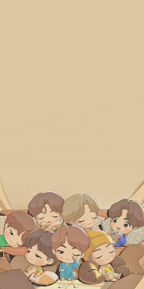 Bts Chibi Wallpaper