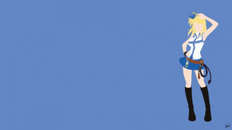 Lucy Heartfilia Fairy Tail Minimalist Wallpaper By Greenmapple17 On