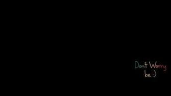 Black Smiley Face Be Happy Wallpaper Allwallpaper In