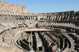 Colosseum Interior Wallpaper HD Background Desktop