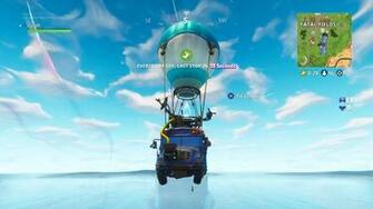 Fortnite Battle Bus Computer Wallpaper