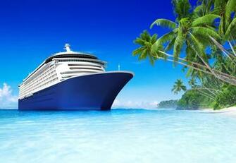 Tropical Cruise Ship Wallpaper At Wallpaperbro