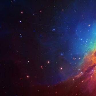 Beautiful Colourful Galaxy iPad Wallpaper iPhone