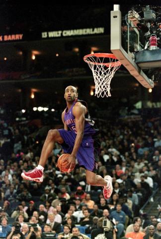 The Best Photos From Vince Carter S Legendary Dunk Contest