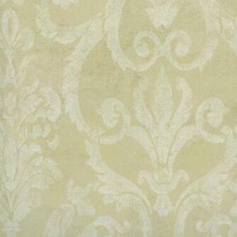 Green Grey Ckb77771 Tearose Damask Wallpaper