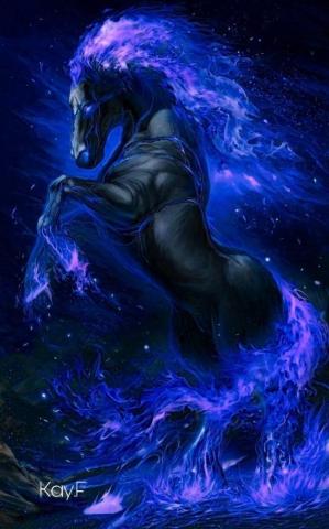 Karin Francis On Pferde Spirit Animal Art Horse