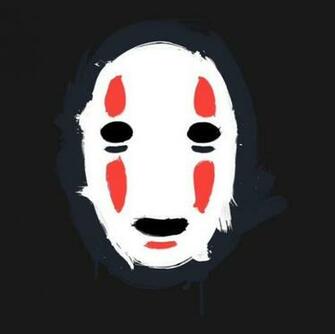 Spirited Away No Face Background Studio Ghibli