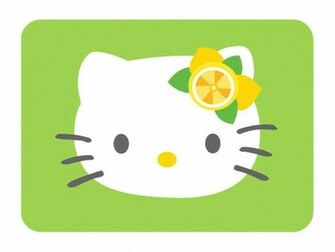 Wallpaper Hello Kitty Easter Double