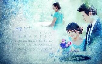 Calendar July Finn Rachel Wallpaper