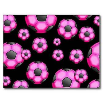 Soccer Wallpaper Postcard