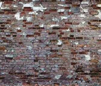 Exposed Brick Adornments Tom Haga Attic Wallpaper