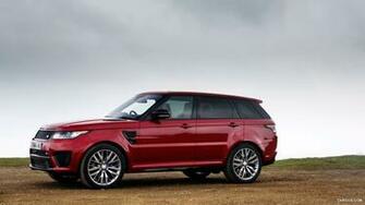 Range Rover Sport Svr Side HD Wallpaper