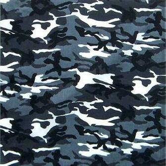 Blue Camo Bandana