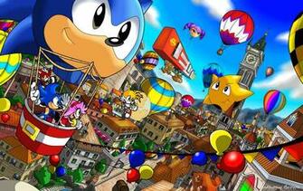 Wallpaper Run Sonic