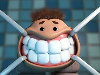 Childrens Dental Health Month Computer Desktop Wallpaper