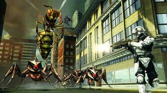 Earth Defense Force Chikyu Boeigun Shooter Action Fighting Sci Fi