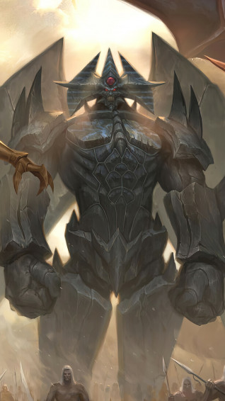 Yu Gi Oh Egyptian God Slifer Obelisk Ra 4k Phone iPhone Wallpaper