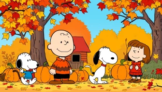 Peanuts Autumn Wallpaper