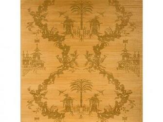Chinoiserie Toile On Grass Bru Designer Wallcoverings