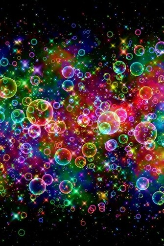 Colorful Bubbles Wallpaper iPhone