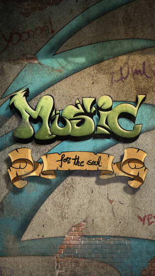 Graffiti iPhone Background Wallpaper