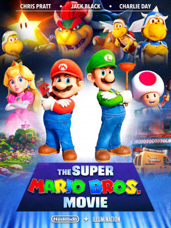 Poster Remake Of The Super Mario Bros Movie