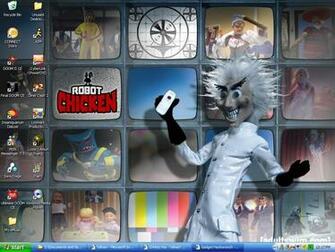 Robot Chicken Desktop By Scoots