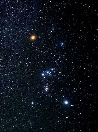 Orion Constellation Rigel Betelgeuse Bellatrix Saiph The