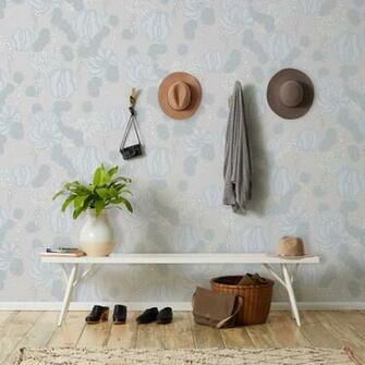 Makelike A Shop Succulent Silver Sever Wallpaper