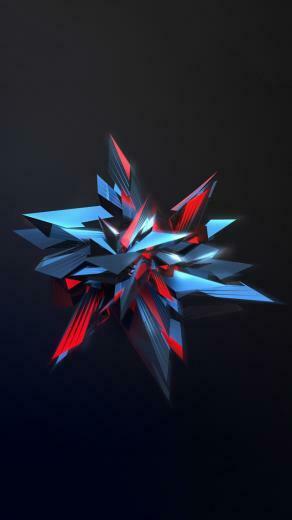 3d Star Best iPhone 5s Wallpaper