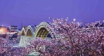 Kintai Bridge Iwakuni Yamaguch I Japan