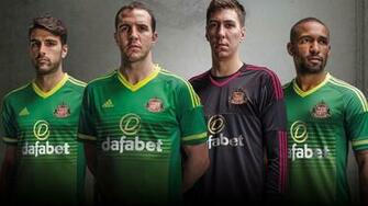 Sunderland Adidas Away Kit Wallpaper