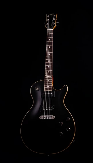 Guitar Black Background