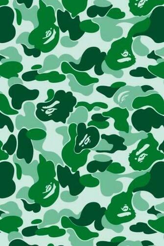 Green Bape Patterns Hintergrundbilder F R iPhone Pinter
