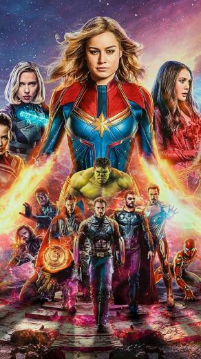 Avengers Endgame iPhone Wallpaper 3d