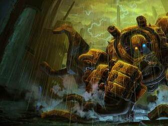 Blitzcrank Is Angry HD Wallpaper