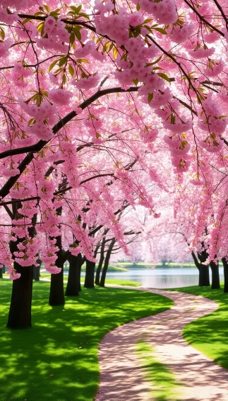 Sakura Forest Wallpaper