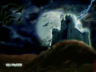 Haunted House Halloween Wallpaper