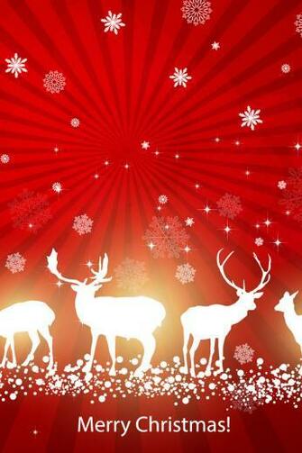 Merry Christmas iPhone Wallpaper Background And