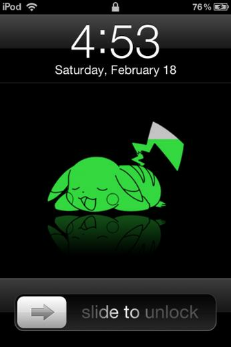 Vaporeon iPhone Wallpaper Ipod Touch Pikachu Battery By