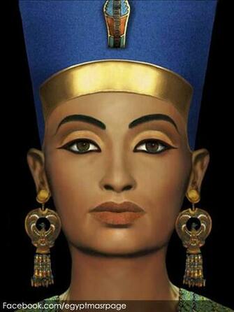 Image Egyptian Queen Nefertiti Art