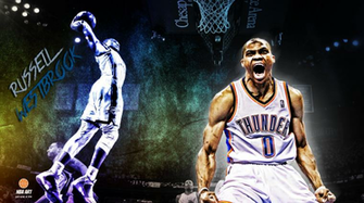 Russell Westbrook By Nbaart