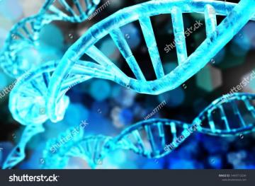 Dna Helix Genome Rna Abstract Background 3d Rendering Ad