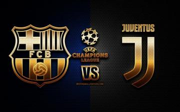 Wallpaper Barcelona Vs Juventus Season Group