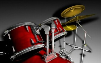 Drum Set Wallpaper
