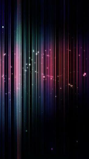 Bands Light Brilliance Vertical Wallpaper