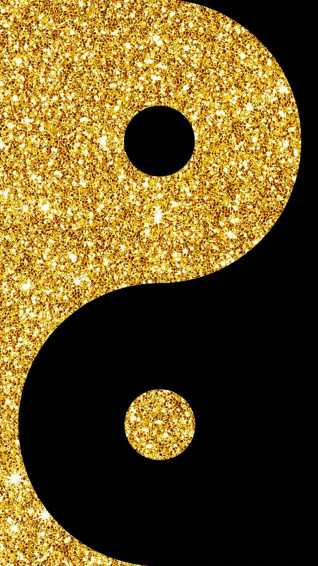 Black And Gold Phone Wallpaper