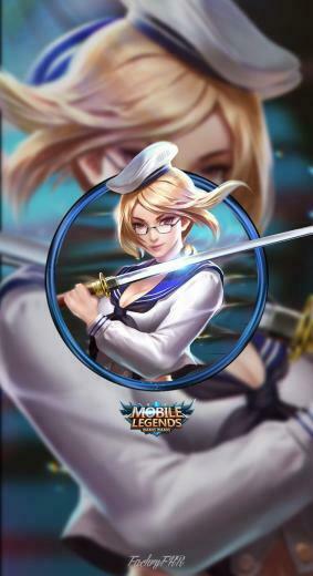 Wallpaper Phone Fanny Campus Youth By Fachrifhr Mobile Legends
